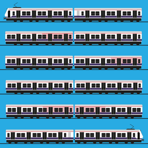 railway rakes pattern from Mumbai india railway rakes pattern from Mumbai india india train stock illustrations