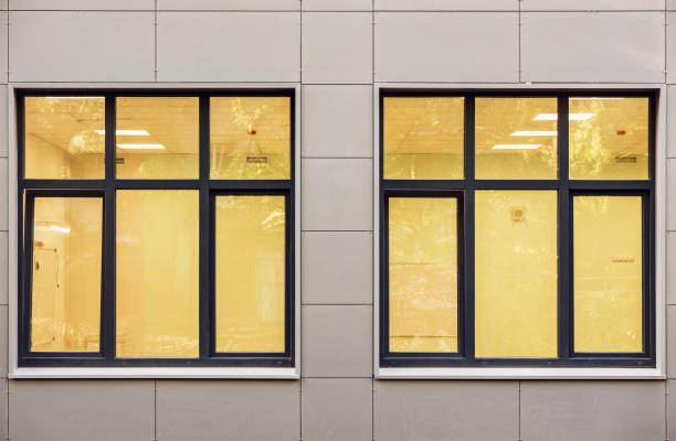 Windows of the new house.