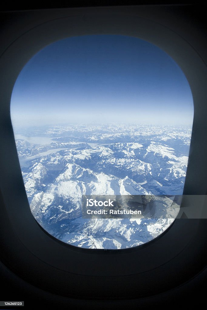 Schweizer Alpen - Lizenzfrei Allgemeine Luftfahrt Stock-Foto
