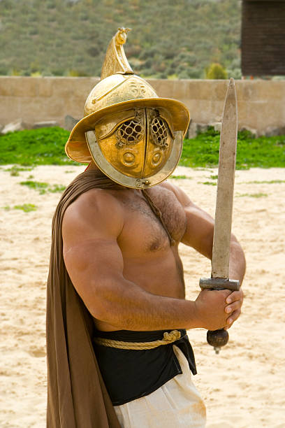 Gladiator stock photo