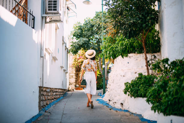 istock Tourist Exploring the Mediterranean Streets 1262665387