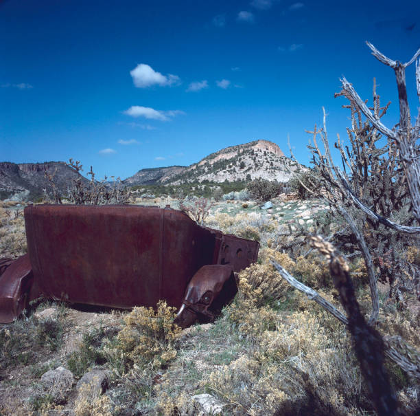 istock Truck Body Rusting in the Desert 1262669829