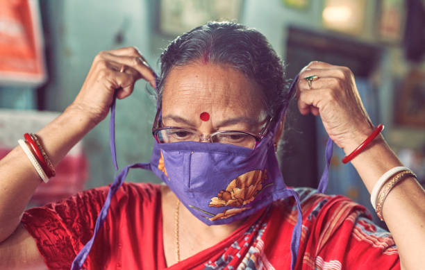 istock An Indian woman inside her house during lockdown in Kolkata 1262691971