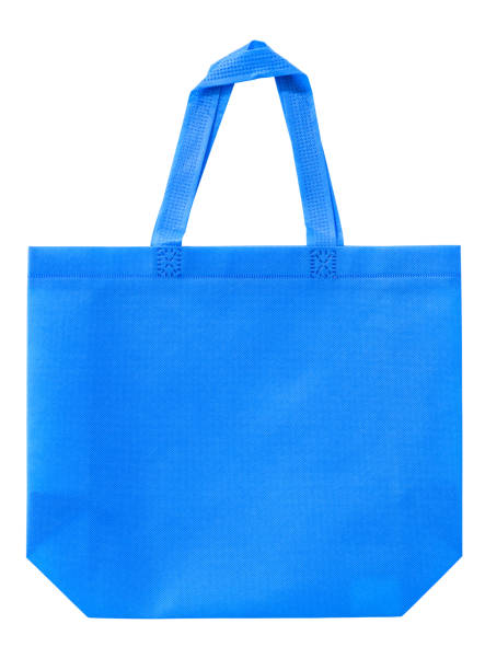 istock blue cloth shopping bag isolated on white background 1262696123