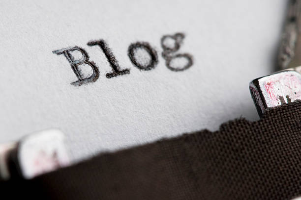 istock Close up of BLOG written on old typewriter 126269954