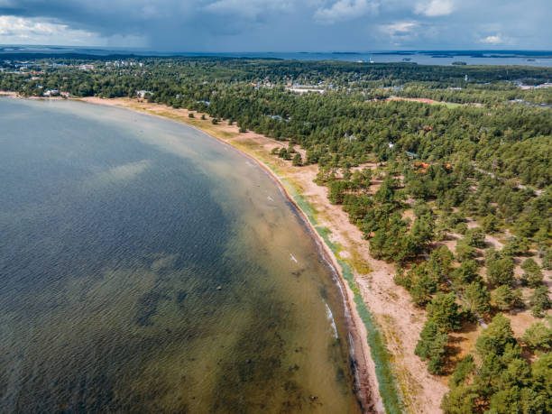 istock Baltic Sea coast in Hanko, Finland 1262739856