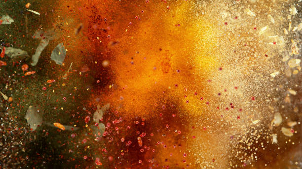 istock Freeze motion of spice explosion 1262744107
