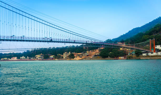 istock The River and the hanging Bridge 1262754663