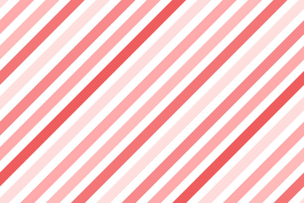 ベクトル対角ストライプパターン。シンプルなクリスマスの背景 - wrapping paper striped paper christmas点のイラスト素材／クリップアート素材／マンガ素材／アイコン素材