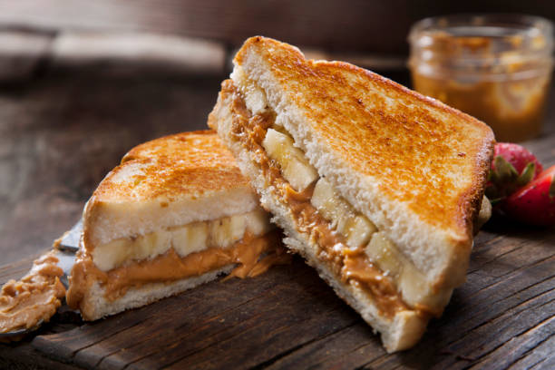 istock Grilled Peanut Butter and Banana Sandwich 1262783498
