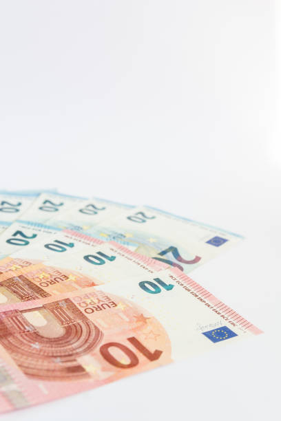 istock Euro money banknotes stacked close up 1262796314