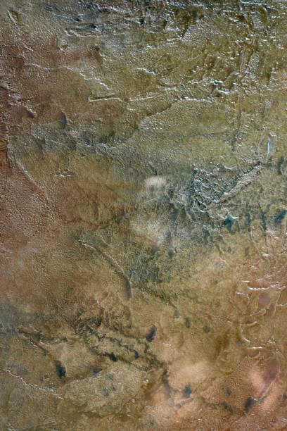 istock A Close-up of Textured  and Colored Decorative Concrete 1262812646