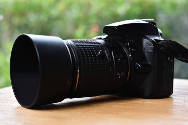 istock Camera and lens For professional photographers 1262815627