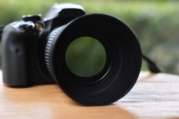 istock Camera and lens For professional photographers 1262815660