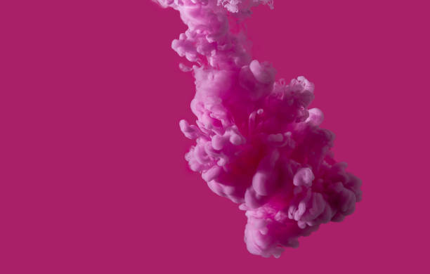 istock Pink pain spill cloud on abstract background 1262816767