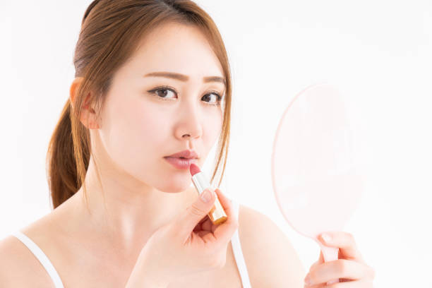 istock asian woman beauty image,lipstick, 1262823946