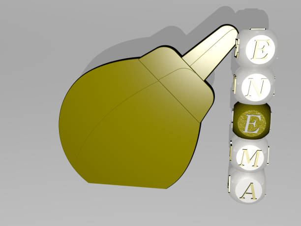 3D graphical image of ENEMA vertically along with text built around the icon by metallic cubic letters from the top perspective. excellent for the concept presentation and slideshows representación 3d de enema con icono en la pared y texto dispuesto por letras cúbicas metálicas en un suelo de espejo para el significado conceptual y la presentación de la presentación de la presentación de la presentación. médico y médico