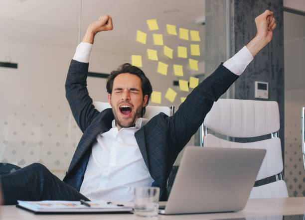 istock Business man in office 1262833221
