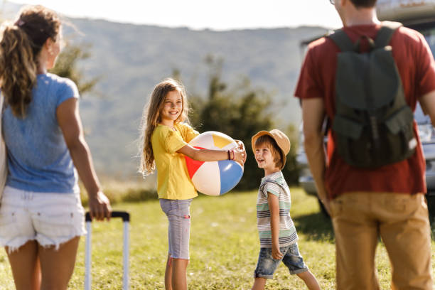 istock Mommy, daddy, we are ready for our vacation! 1262844935