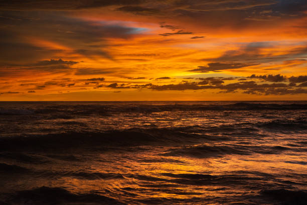 istock Beautiful sunset views on the beach,In Phuket, Thailand. 1262853266
