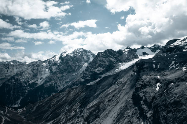 istock view of Stelvio Pass in Italy 1262869635