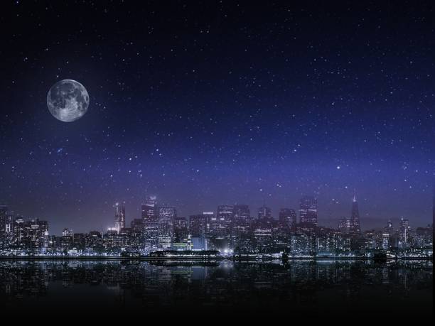 istock Dramatic sky above the urban skyline 1262870910