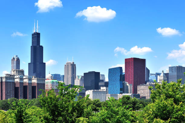 istock Chicago Cityscape, USA 1262873102