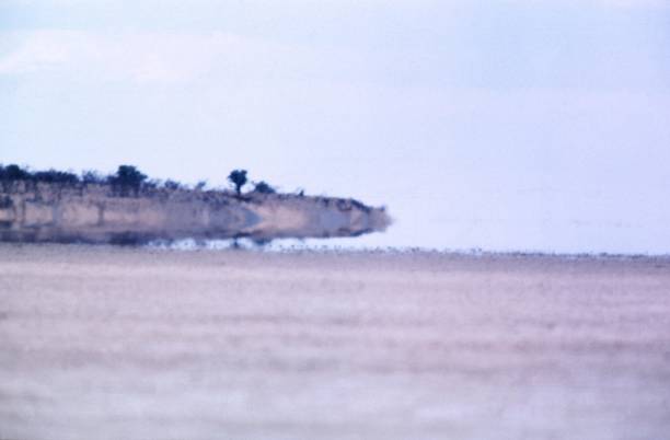 istock Desert landscape showing Mirage, Namibia 1262879627