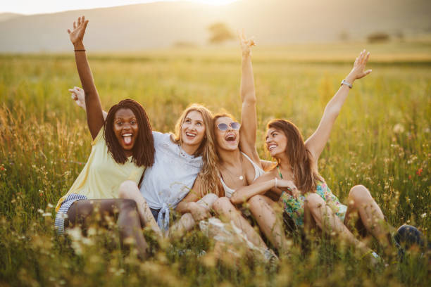 istock Perfect summer day with my girlfriends 1262880066