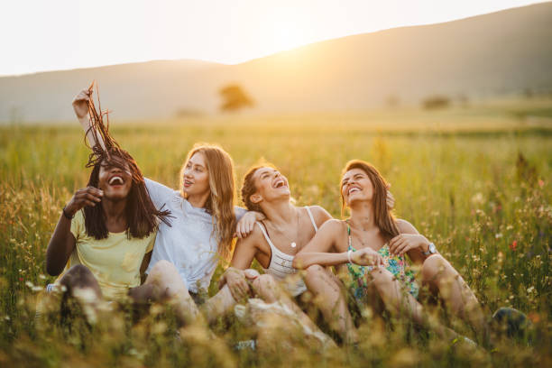 istock Perfect summer day with my girlfriends 1262880118