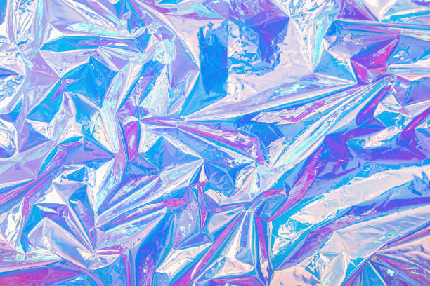 istock pastel colored holographic background in 80s style 1262880218
