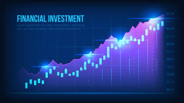 istock Stock market or forex trading graph in graphic concept 1262881676