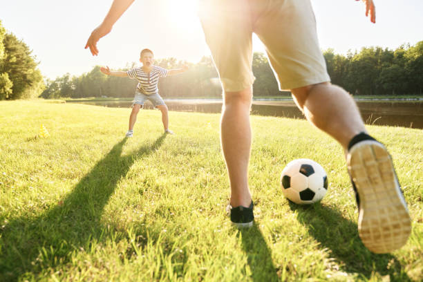 istock Little boy ready to be a goalkeeper 1262893307