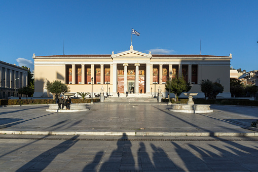 University of Athens Central Building. Greece.