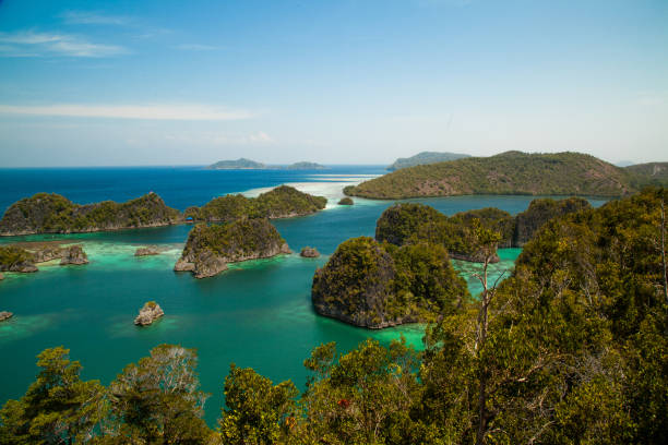 istock Top view of Piaynemo raja ampat Indonesia 1262897063