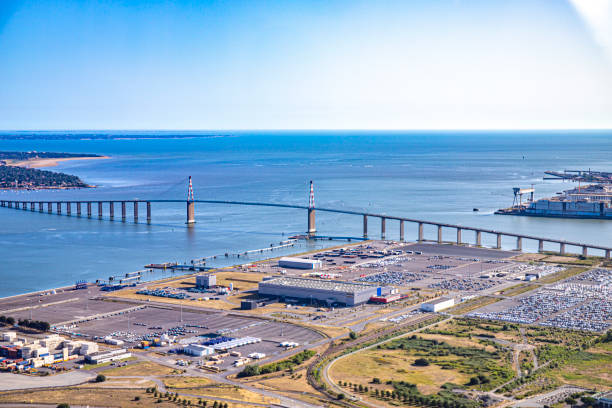 istock atlantic ocean loire river saint nazaire bridge 1262911625