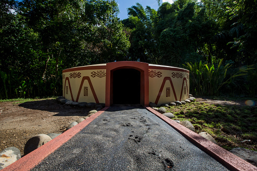 Mayan Temazcal- traditional steam sauna bath of Mesoamerican cultures.