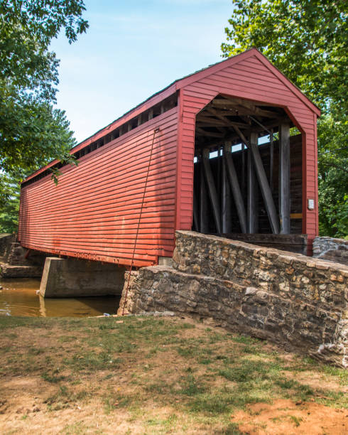 istock Loy's Station Covered Bridge in Maryland 1262952479