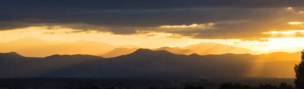 istock Sunset over the Rocky Mountains-Denver Colorado 1262968138
