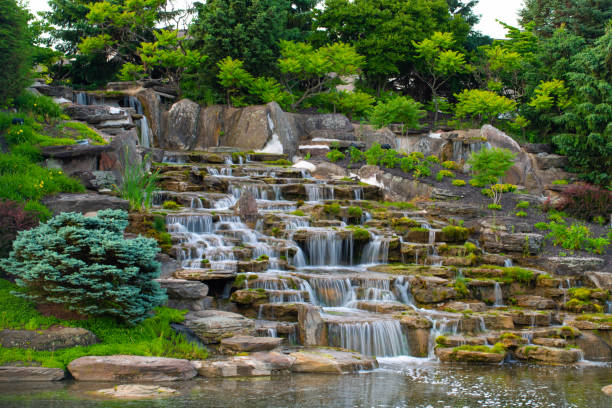 istock Waterfall-Britton Falls-Fishers Indiana 1262968240
