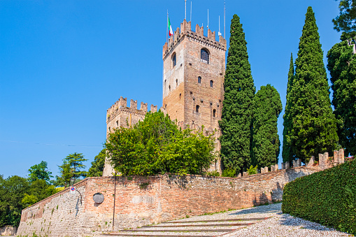 The Castle of Conegliano, built on a hilltop, is the medieval memory of the city, and now hosts the Civic Museum.
