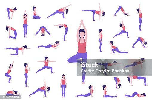 98 Tadasana Illustrations & Clip Art - iStock | Yoga tadasana, Tadasana pose