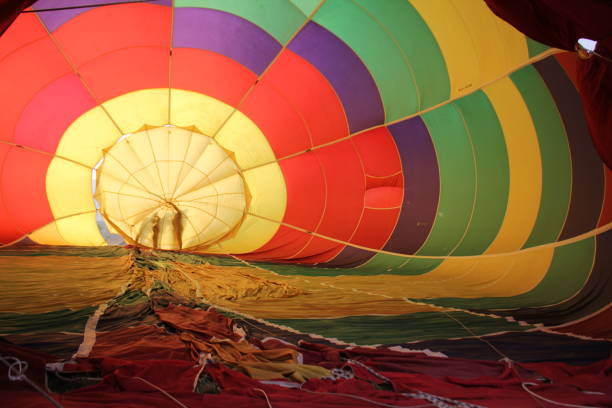 istock hot air balloon in the sky 1262987385