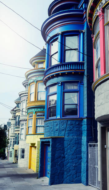 istock Colorful San Francisco Victorian Houses. 1262990966