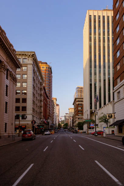 istock Downtown Portland Oregon Architecture and Buildings 1263002247