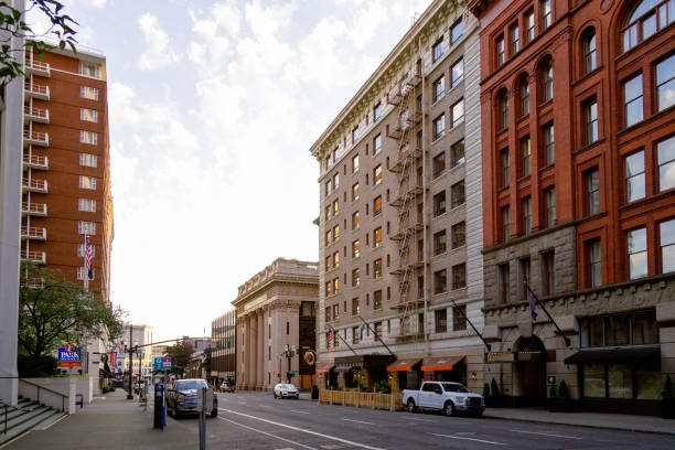 istock Downtown Portland Oregon Architecture and Buildings 1263002258