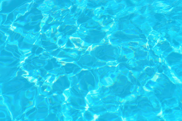 istock Blue water in swimming pool.Ripple Water. 1263005864