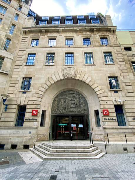 LSE Old Building, London School of Economics London, United Kingdom - July 31 2020: London School of Economics and Political Science LSE Old Building exterior university of london photos stock pictures, royalty-free photos & images