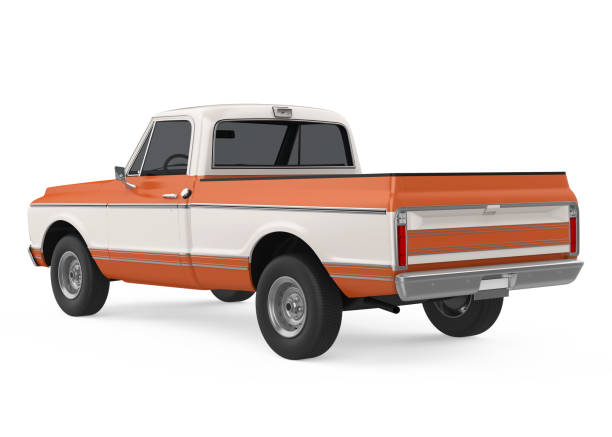 istock Vintage Pickup Truck Isolated 1263019251