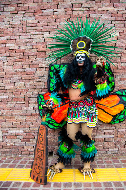 istock Travesti dressed as a Toltec goddess 1263043698